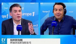 Olivier Faure : "Nous ne sommes ni Macron ni Mélenchon, nous sommes le Parti socialiste !"