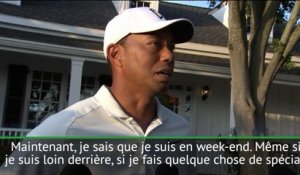 Masters - Woods : "Si je fais un week-end spécial, on ne sait jamais..."