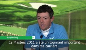 Masters - McIlroy: "Pas autant de pression qu'en 2011"