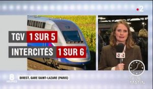 Grève à la SNCF : 43% de grévistes avec de fortes perturbations en vue