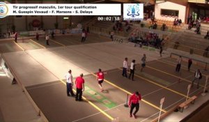 Premier tour de qualification, tir progressif masculin, France Tirs, Coulommiers 2018