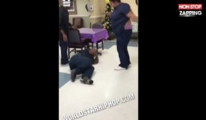 Une aide-soignante s'en prend violemment à sa collègue (vidéo)