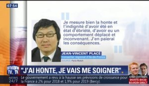 "J’ai honte, je vais me soigner." Jean-Vincent Placé fait son mea culpa après sa garde à vue