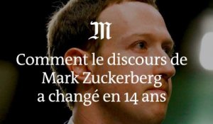 Comment le discours de Mark Zuckerberg a changé en quatorze ans