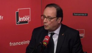 François Hollande au sujet de l'élection présidentielle : "Je me suis sacrifié"