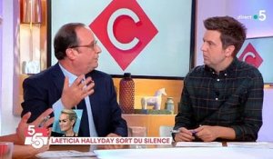 François Hollande revient dans "C à vous" sur les obsèques nationales et l'héritage de Johnny Hallyday - Regardez