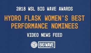 Adrénaline - Surf : Les performances féminines des Big Wave Awards en vidéo