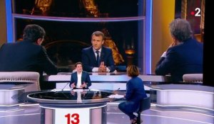 Interview d'Emmanuel Macron : "un affrontement" selon Nathalie Saint-Cricq