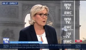 Marine Le Pen a voté “contre la réforme” de la SNCF qui vise à “l’adapter à l’ouverture à la concurrence”