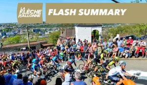 Flash Summary - La Flèche Wallonne 2018