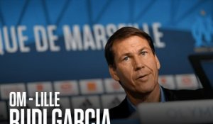 Replay | La conférence de presse de Rudi Garcia avant OM - Lille