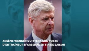 Arsène Wenger quittera son poste d’entraîneur d’Arsenal en fin de saison