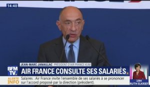 Air France va "consulter" les salariés sur sa proposition sur les salaires