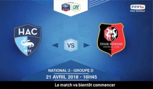National 2, Journée 27 : Le Havre AC / Stade Rennais - Samedi 21 Avril à 16h45 (2)