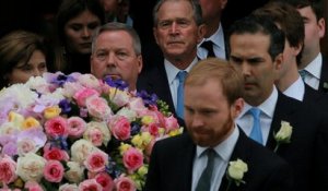 Quatre anciens présidents américains aux funérailles de Barbara Bush