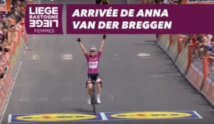 Arrivée de Anna Van Der Breggen - Liège-Bastogne-Liège Femmes 2018