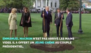 Emmanuel et Brigitte Macron sont arrivés aux Etats-Unis
