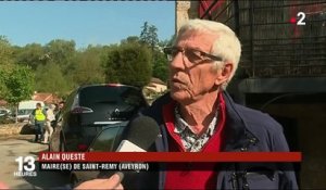 Aveyron : le village de Saint-Rémy frappé par un violent orage