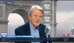 "Beaucoup de petits bisous" mais un Emmanuel Macron "très habile" avec Trump, estime Bernard Kouchner