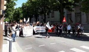 300 à 400 personnes manifestent dans les rues de Grenoble