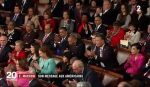 États-Unis : Emmanuel Macron lance un message devant le Congrès américain