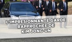 Sommet intercoréen: L'impressionnante garde rapprochée de Kim Jong-un