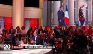 Politique : François Hollande se veut le premier opposant à Emmanuel Macron
