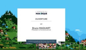 Discours d'ouverture par Bruno MAQUART | Conférence Plan France Très Haut Débit (4ème édition)2_Ouverture bruno Maquart