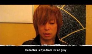 K! Tour 09: Dir en grey vocalist Kyo