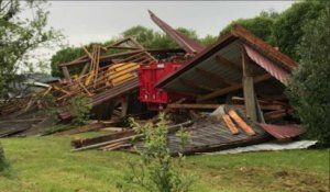 Une tempête traverse trois départements de l'Est