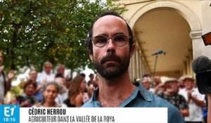 Cédric Herrou dénonce "la chasse aux Noirs" dans la vallée de la Roya