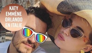Katy Perry et Orlando Bloom en Italie