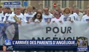 La famille d’Angélique ouvre la marche blanche à Wambrechies