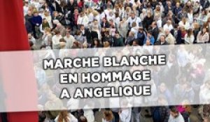 Marche blanche à Wambrechies en hommage à Angélique