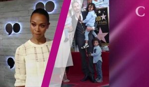 PHOTOS. Zoe Saldana présente ses enfants pour la première fois