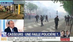 1er mai: "Le fait de se promener en noir n'est pas suffisant pour être interpellé", déclare le préfet de police de Paris