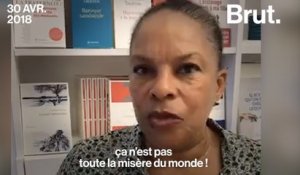 Le coup de gueule de Christiane Taubira sur l'accueil des réfugiés en France