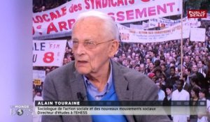 Le Front populaire, Mai 68 et la libération de Paris sont les seuls moments "où la France est une société" selon Alain Touraine #UMED