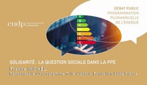 Interview de France Michel, Fondation Abbé Pierre - Atelier PPE "Solidarité"
