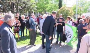 Les Cobayes accueillis à Martigues par Alternatiba, le maire et le député