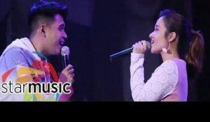Marlo Mortel sings "With Love" with Kristel Fulgar @ McLisse Album Launch