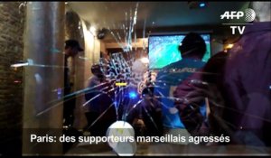 Des supporteurs marseillais agressés dans un bar à Paris