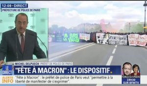 "Fête à Macron" : "Le dispositif que nous mettons en place est un dispositif d'ampleur", prévient le préfet de police