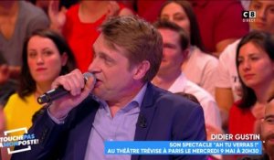 Didier Gustin imite Johnny Hallyday dans TPMP