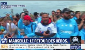 Marseille: le retour des héros