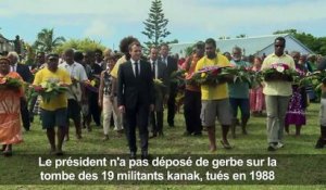 Macron à Ouvéa pour "reconnaître toutes les mémoires"