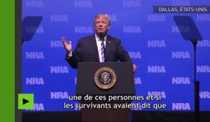 Donald Trump évoque l'attentat du Bataclan pour défendre le port d'arme