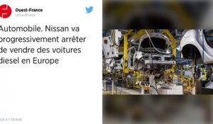 Automobile. Nissan va progressivement arrêter de vendre des voitures diesel en Europe.