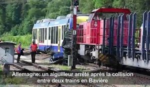 Allemagne: un aiguilleur arrêté après un accident de trains
