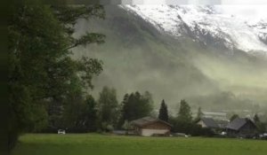 Le menaçant nuage de pollen sur Chamonix